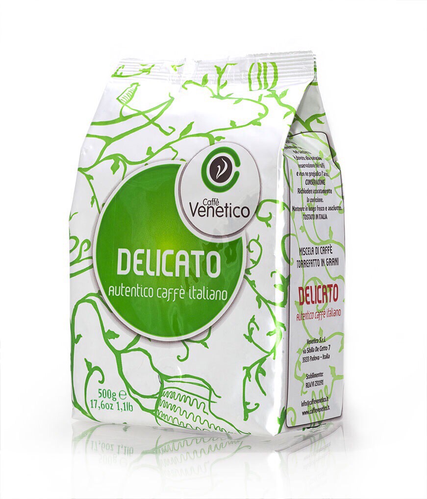 Zrnková káva CaffeVenetico "DELICATO" 500 gr.