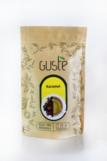 "Karamel" sypaný černý čaj aromatizovaný, ochucený 60gr